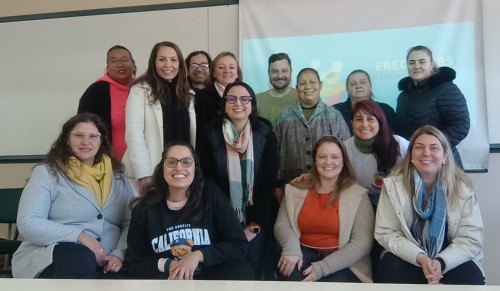 Equipe da Saúde Mental de Erechim participam de formação do Projeto Nós na Rede