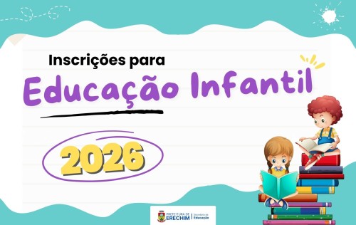 Inscrições abertas para novos estudantes da Educação Infantil 2025