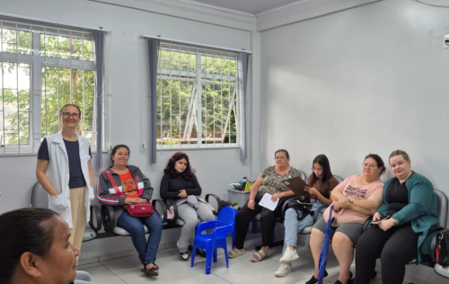 UBS Aldo Arioli promove grupo de sala de espera com reflexão sobre o Dia das Mulheres