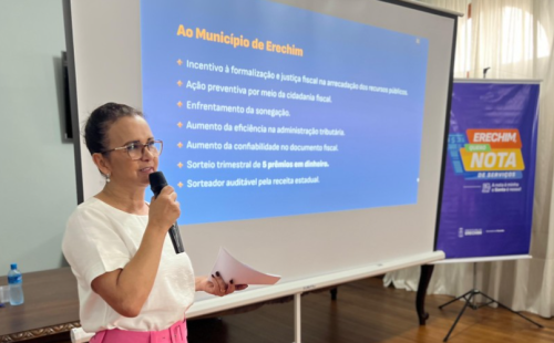 Recursos do programa Erechim Quero Nota de Serviços serão investidos na saúde pública do município  
