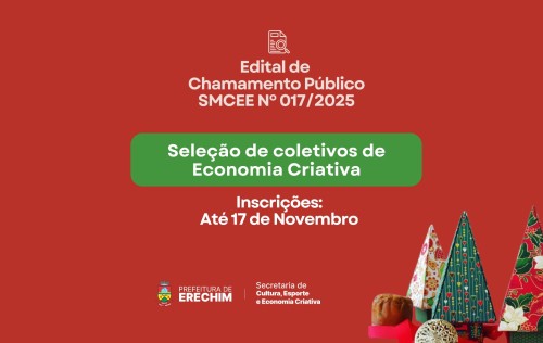 Aberta a chamada para a Feirinha de Natal da Economia Criativa 2025
