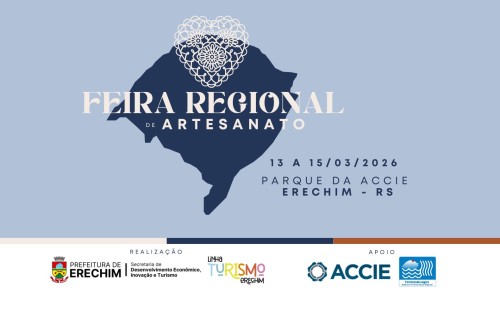 1ª Feira Regional de Artesanato começa nesta sexta-feira em Erechim
