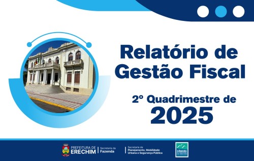  Audiência Pública com apresentação do Relatório de Gestão Fiscal é nesta quinta-feira (26)