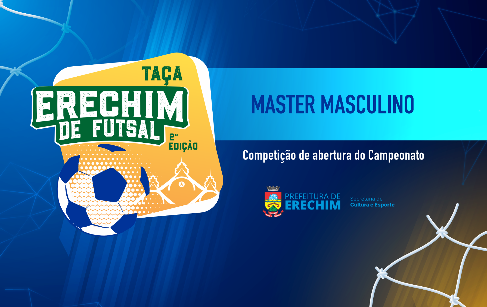  Taça Erechim de Futsal: abertas inscrições para Copa Master 