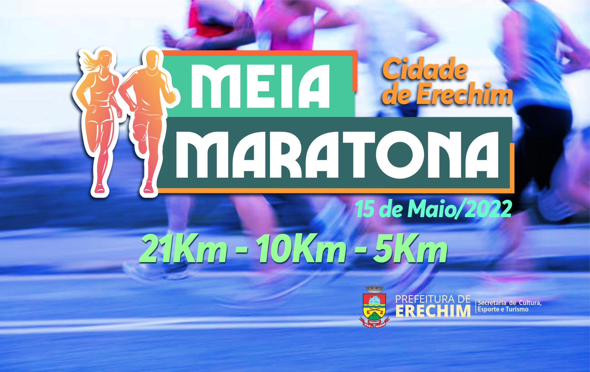  Prefeitura lança Meia Maratona Cidade de Erechim para 2022