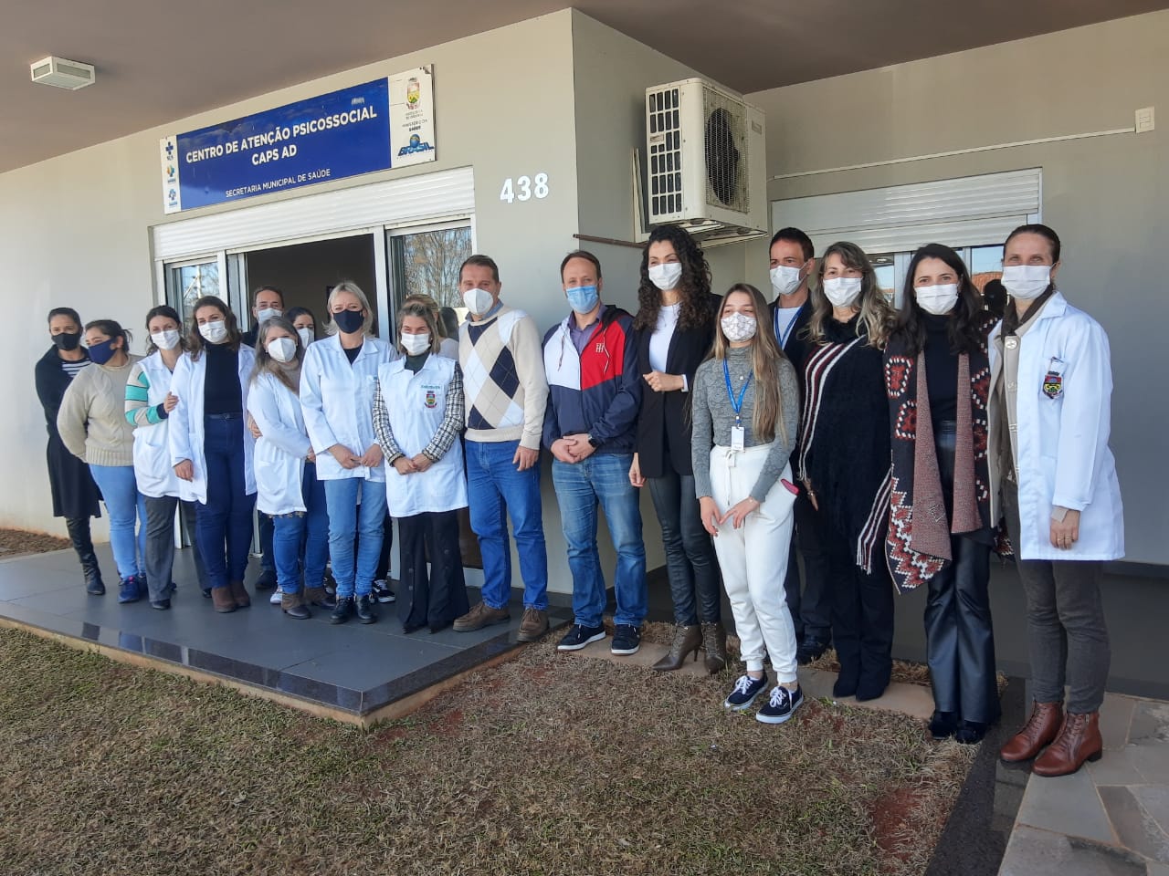  Prefeitura inaugura novo espa?o do Centro de Aten??o Psicossocial em ?lcool e Drogas