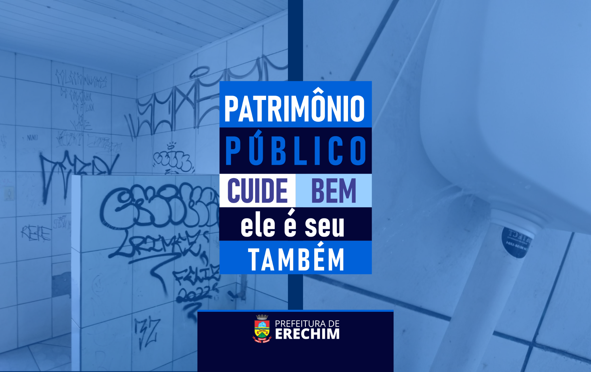  Prefeitura de Erechim refor?a que preservar o patrim?nio p?blico ? um dever de todos 