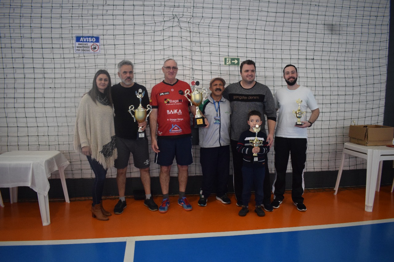  Confira os vencedores do Torneio Aberto de T?nis de Mesa Erechim 2022