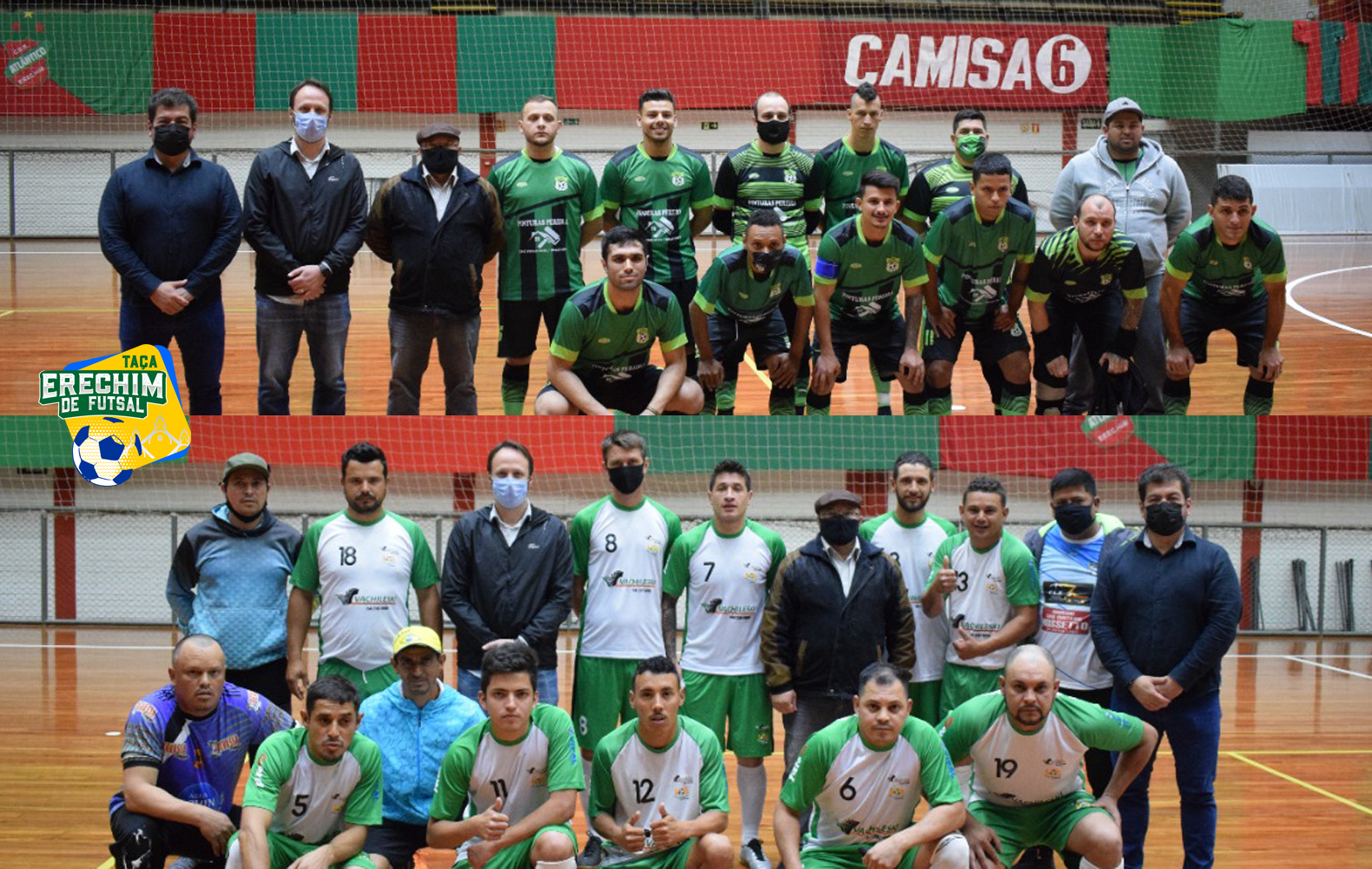  Come?am jogos da Ta?a Erechim de Futsal 2021 