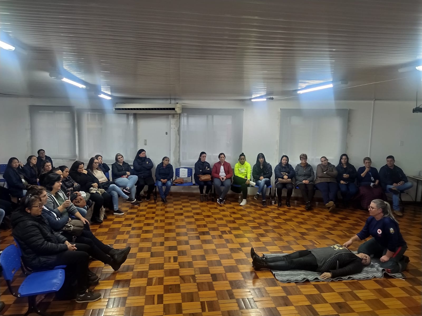  Secretaria de Sa?de realiza capacita??o de primeiros socorros 