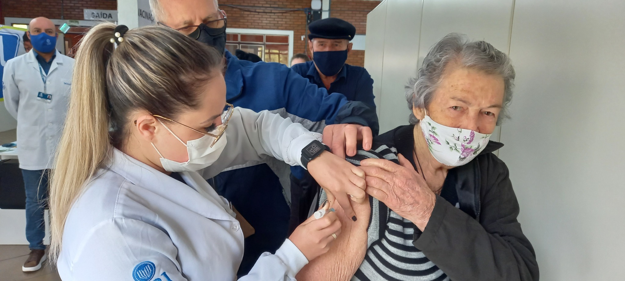  130 mil doses aplicadas em Erechim 