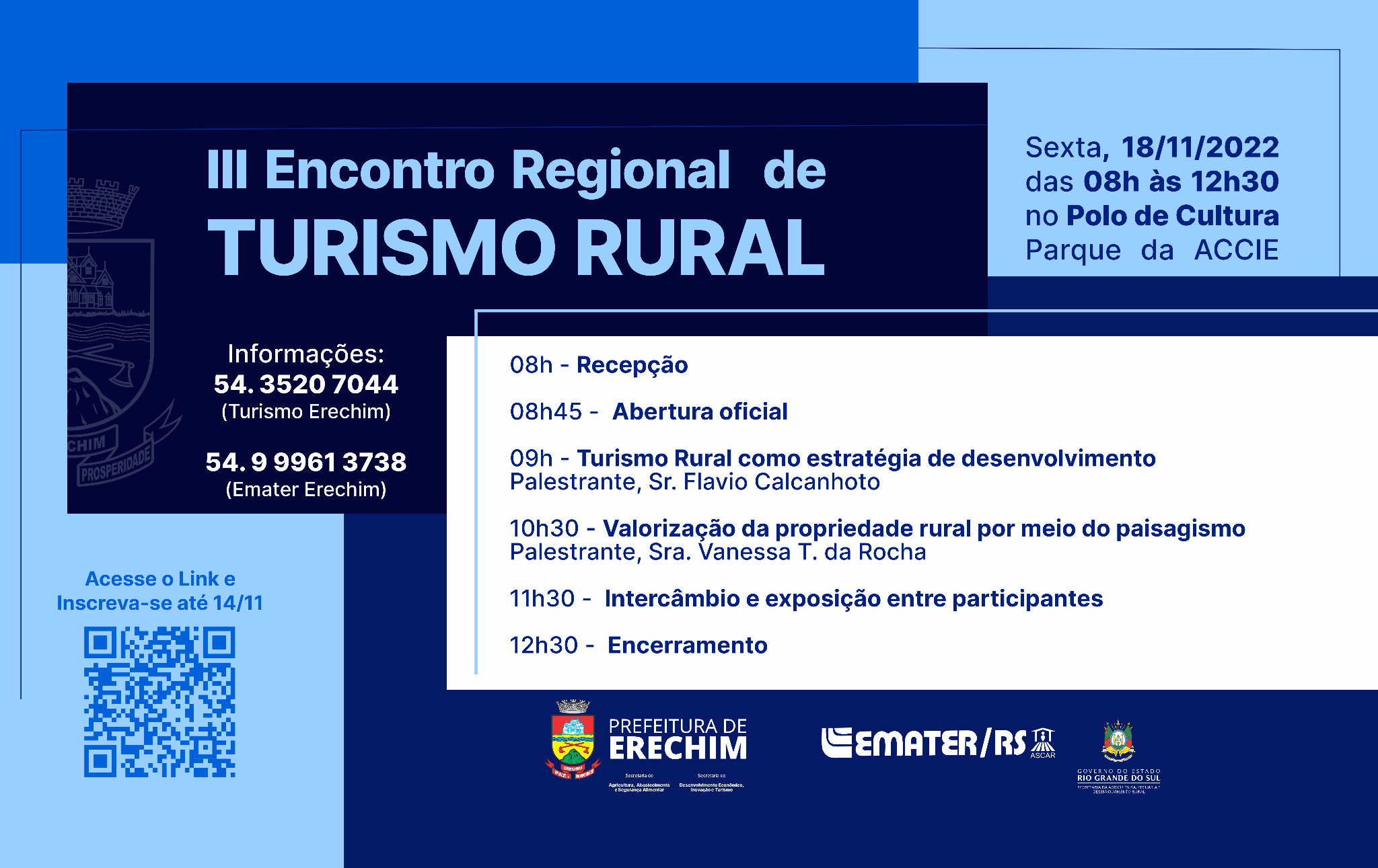  3? Encontro Regional de Turismo Rural ser? na Frinape 2022 