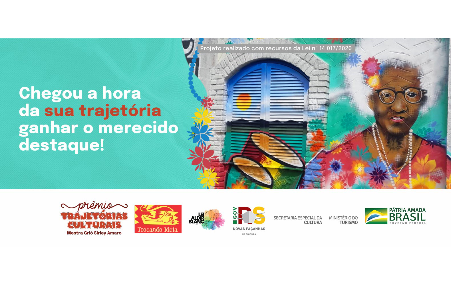  Artistas locais podem se inscrever em prêmio de trajetória cultural pela Lei Aldir Blanc