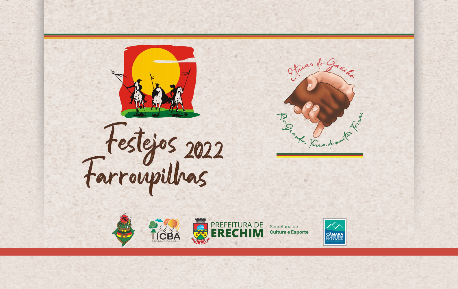  Abertura dos Festejos Farroupilhas de Erechim 2022 ser? domingo
