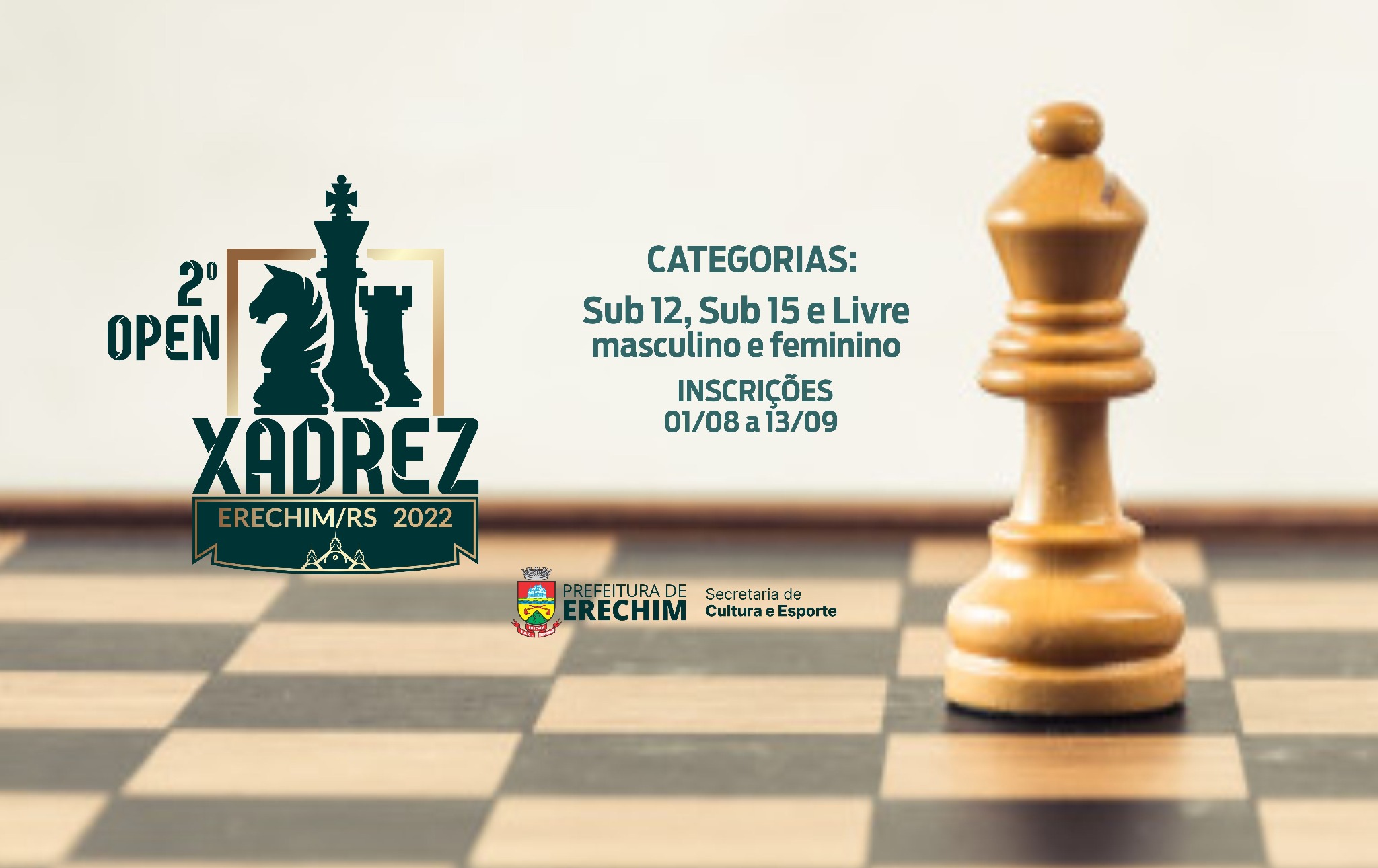 Avaré promove campeonato regional de xadrez de 12 a 15 de outubro