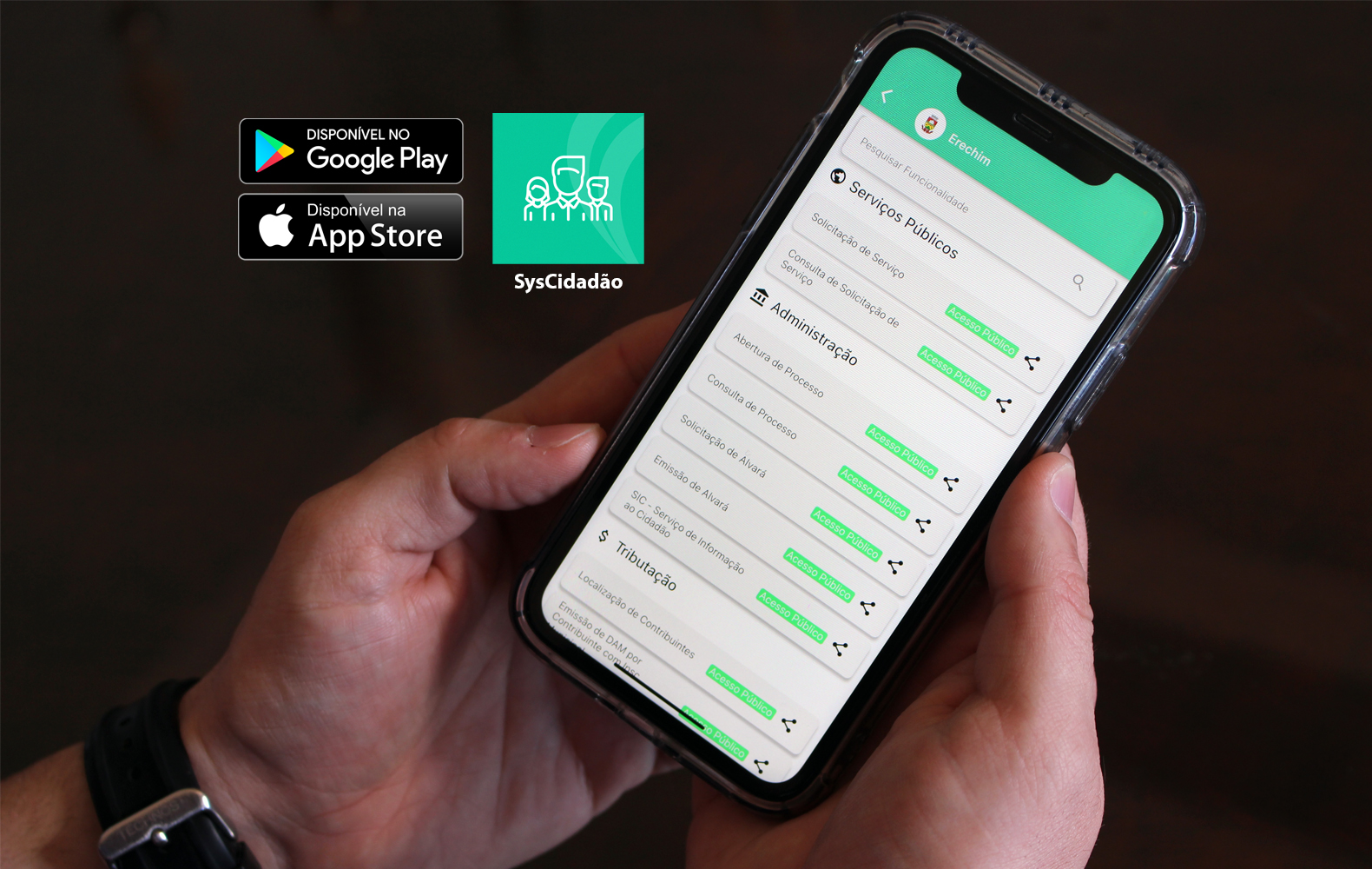  Solicita?es de servi?os, ouvidoria e transpar?ncia podem ser consultadas por aplicativo