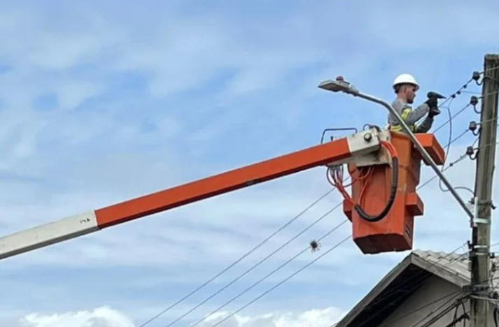  Inicia quarta fase de instala??o das l?mpadas de LED em Erechim 