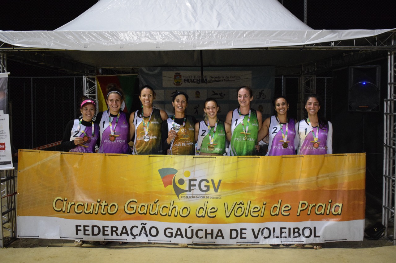  Conheça os vencedores da Etapa Open de Vôlei de Praia em Erechim 