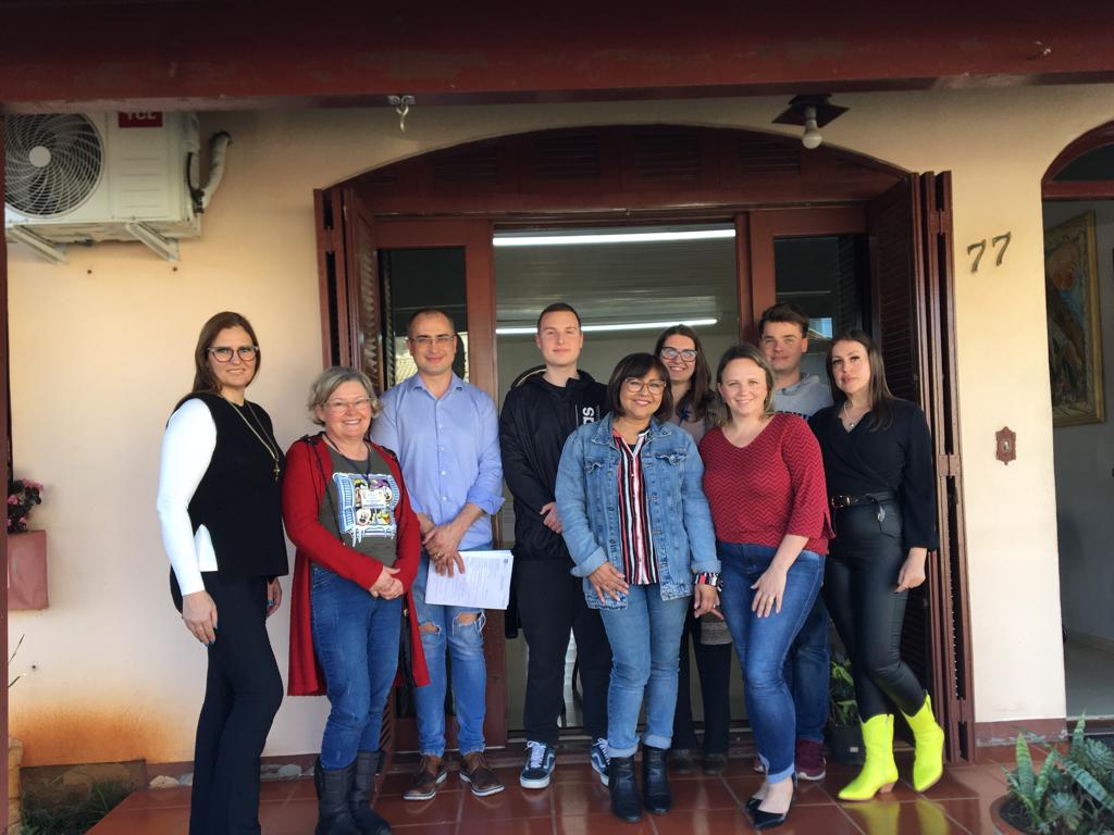  CREAS recebe visita do promotor de Justi?a  