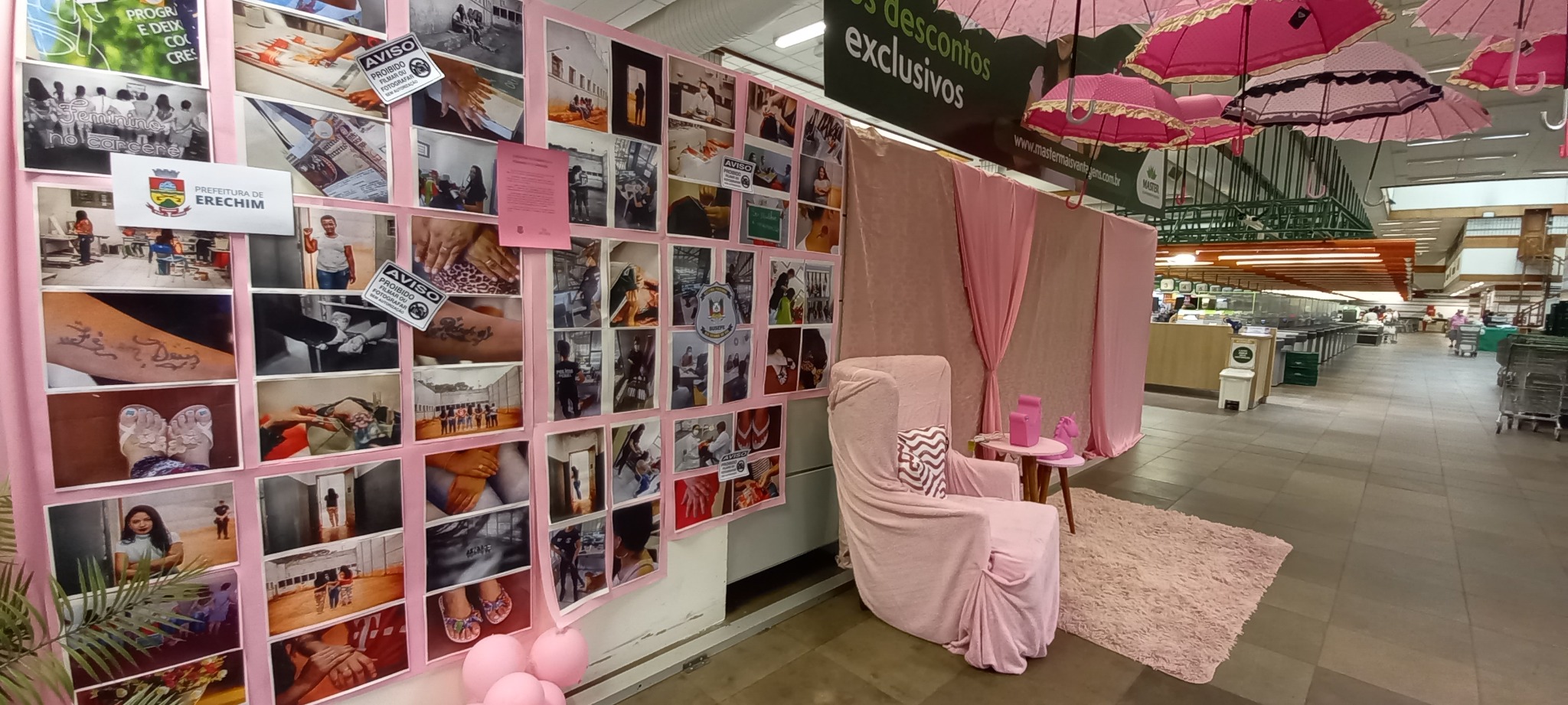  Outubro Rosa: Mostra Fotogr?fica ?Feminino e o C?rcere?