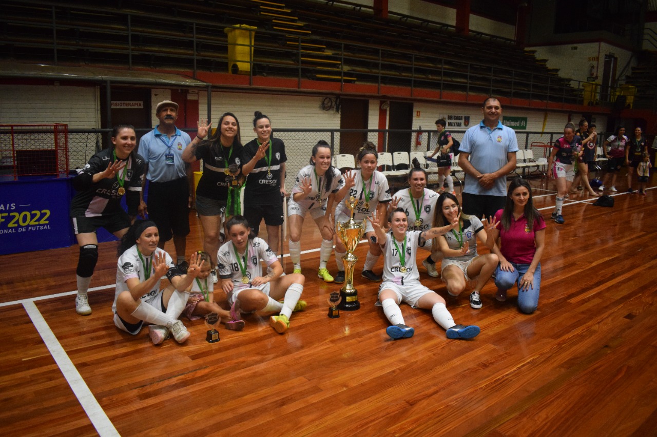 Confira os vencedores do feminino e das categorias de base da Ta?a Erechim de Futsal