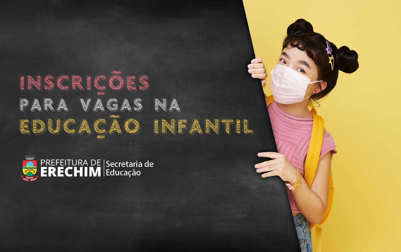  Secretaria de Educa??o abre inscri?es para vagas na Educa??o Infantil