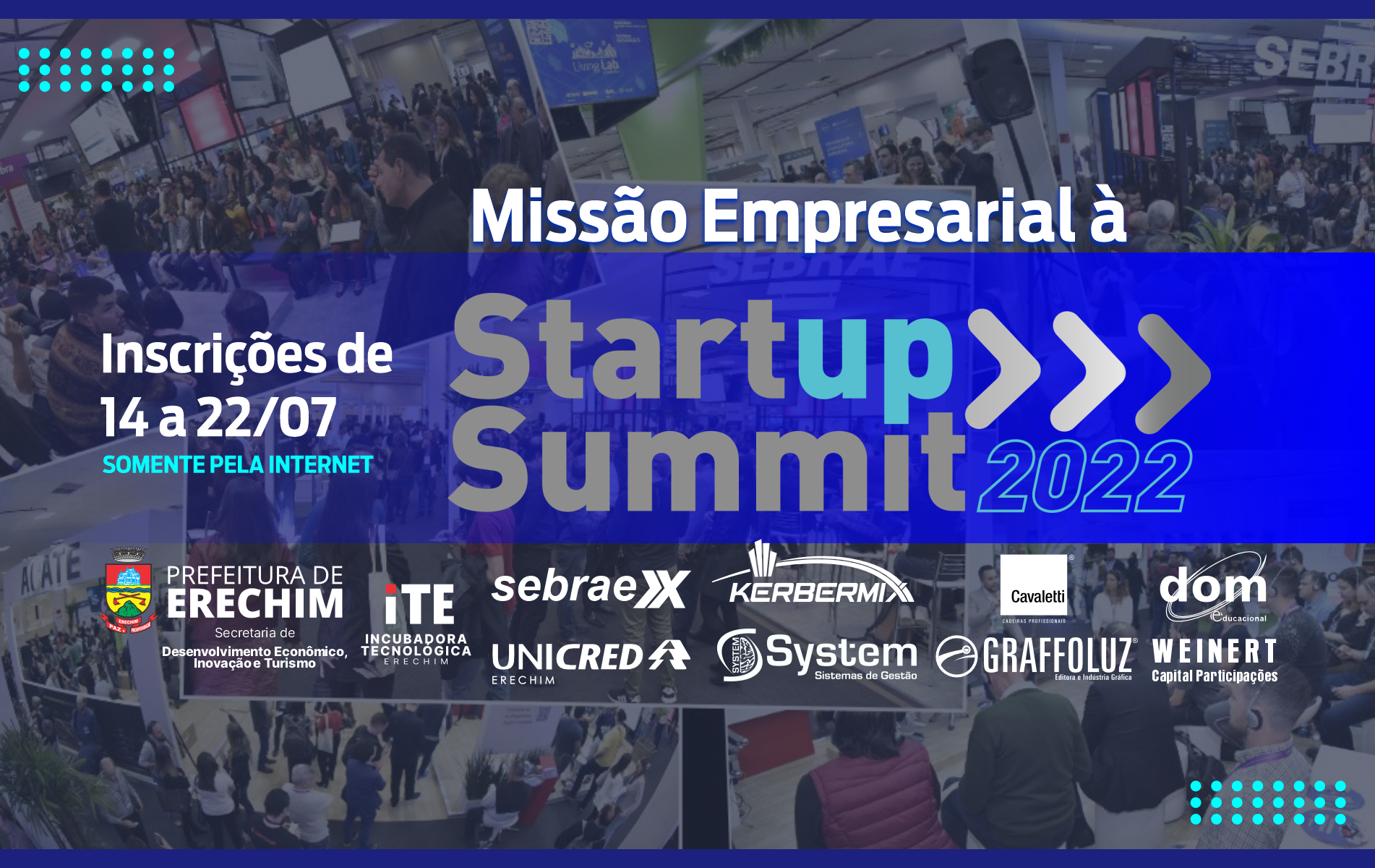  Prefeitura abre chamamento público para Missão Empresarial à Startup Summit  Florianópolis