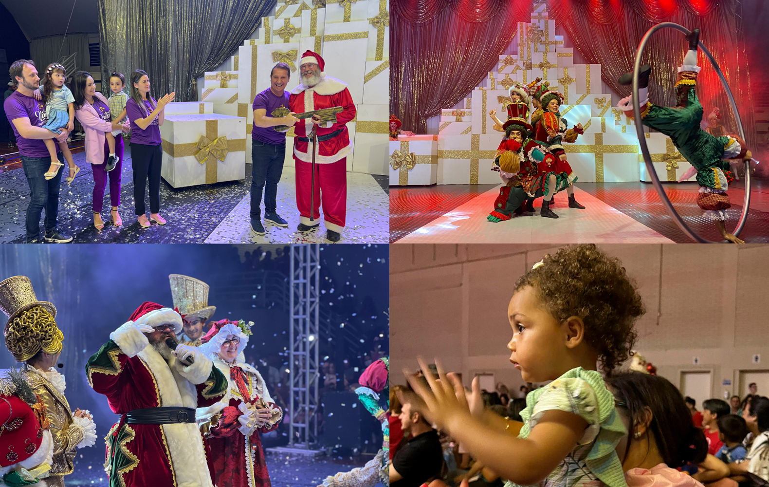  Emoção, alegria e encantos na chegada do Papai Noel no Natal Erechim 2022