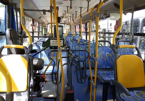 AGER realiza vistoria em ônibus do transporte coletivo em Erechim