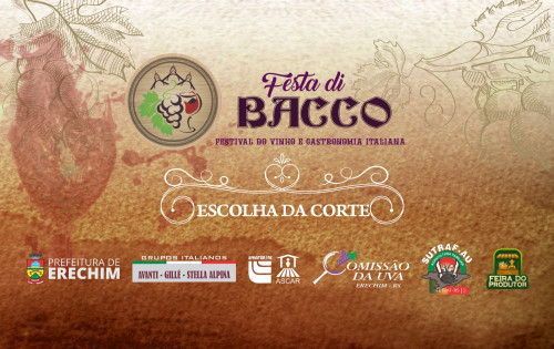 Escolha da Corte da Festa Di Bacco é no próximo sábado
