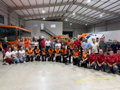 Treinamento prepara equipes de resgate para possíveis ocorrências no Erechim Rally Brasil 2026