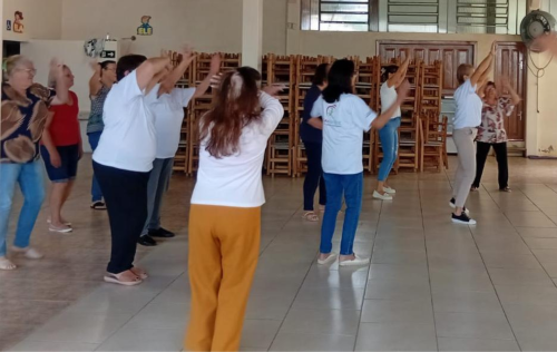 Projeto Vida promove saúde e bem-estar em ação comunitária no bairro Aeroporto