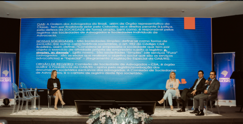 Registro de sociedades, oficinas de instrumentos societ?rios e empreendedorismo feminino marcam primeira manh? da Jornada 