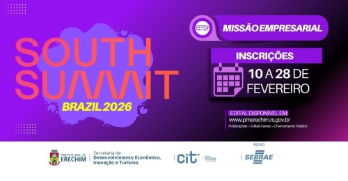 Inscrições abertas para Missão Empresarial à South Summit Brazil 2026