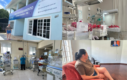 Parceria entre Santa Terezinha e Servpref garante acolhimento a mães de bebês internados