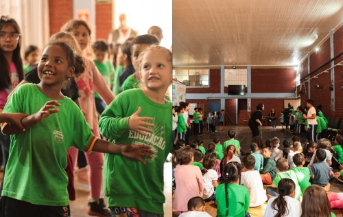 Festival de Dança ultrapassa os palcos e leva arte e movimento às Escolas de Erechim