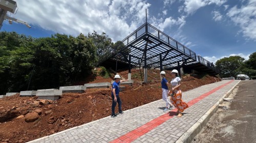 Mirante da Maur?cio Cardoso com obras aceleradas
