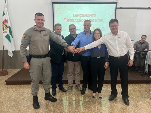 Lan?ada oficialmente Opera??o Papai Noel para um Natal seguro para os erechinenses