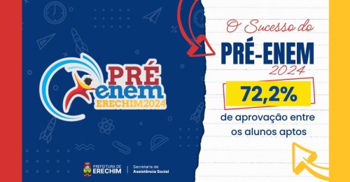 Erechim se destaca com sucesso do Curso Preparat?rio Pr?-Enem 2024 e j? se prepara para 2025