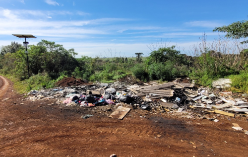 Secretaria de Meio Ambiente alerta que aumentam os flagrantes de descarte irregular de lixo