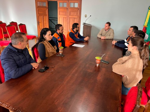 Erechim recebe representantes da Defesa Civil Naci