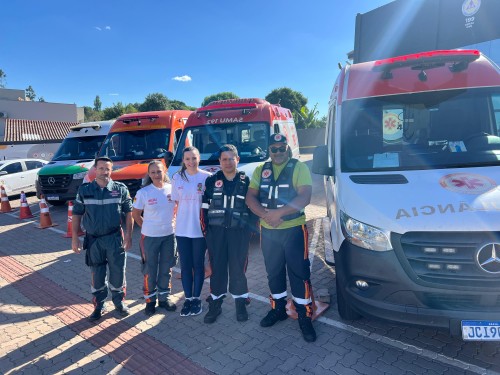 Após temporal de granizo, atendimentos do SAMU e da Ambulância Cidadã aumentam e reforçam importância da rede de urgência em Erechim