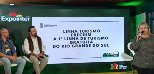 Prefeitura participa da 46ª edição da Expointer com projeto da Linha Turismo Erechim   