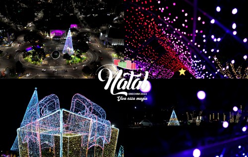 Natal Erechim 2023: acendimento das luzes e show de Os Fagundes s?o neste s?bado