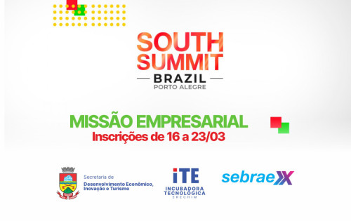 Inscrições para Missão Empresarial a South Summit 2023 encerram amanhã (23)