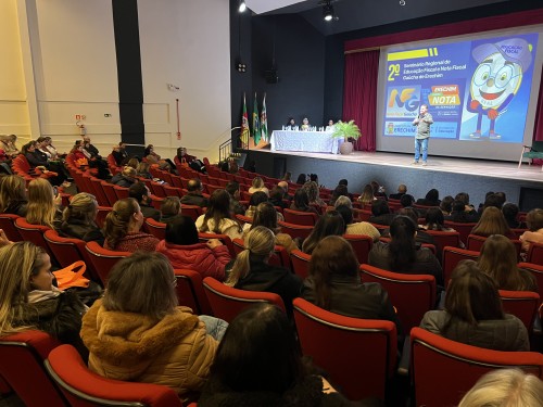 2º Seminário Regional de Educação Fiscal e Nota Fiscal Gaúcha de Erechim inspira nova visão sobre tributos