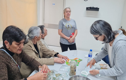 Grupo Multiartes da UBS Centro participa de oficina sobre plantas medicinais