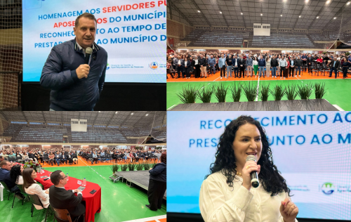 Prefeitura de Erechim homenageia servidores municipais por tempo de serviço e trajetórias profissionais