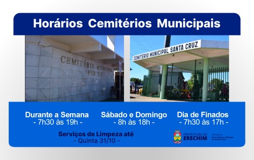 Limpeza dos t?mulos nos cemit?rios Pio XII e Santa Cruz vai at? dia 31 deste m?s
