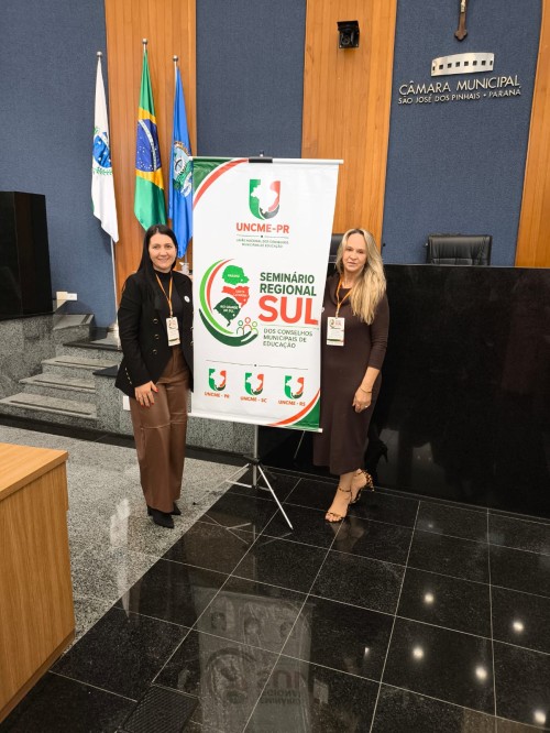 Coordenadoras da AMAU participam de Seminário Regional Sul da União Nacional dos Conselhos Municipais de Educação